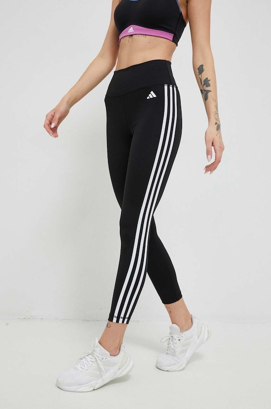 

Тренировочные леггинсы Train Essentials 3-Stripes Adidas Performance, черный