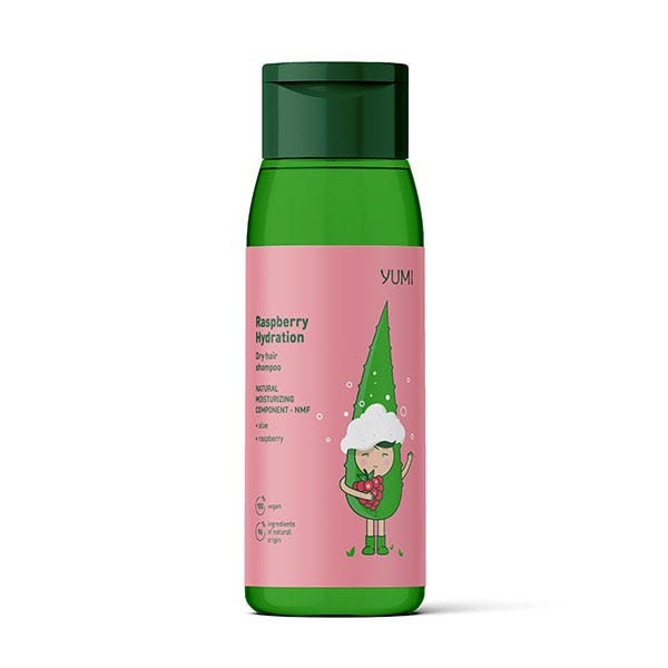 

Шампунь для сухих волос YUMI Raspberry Hydration Shampoo, 300 мл