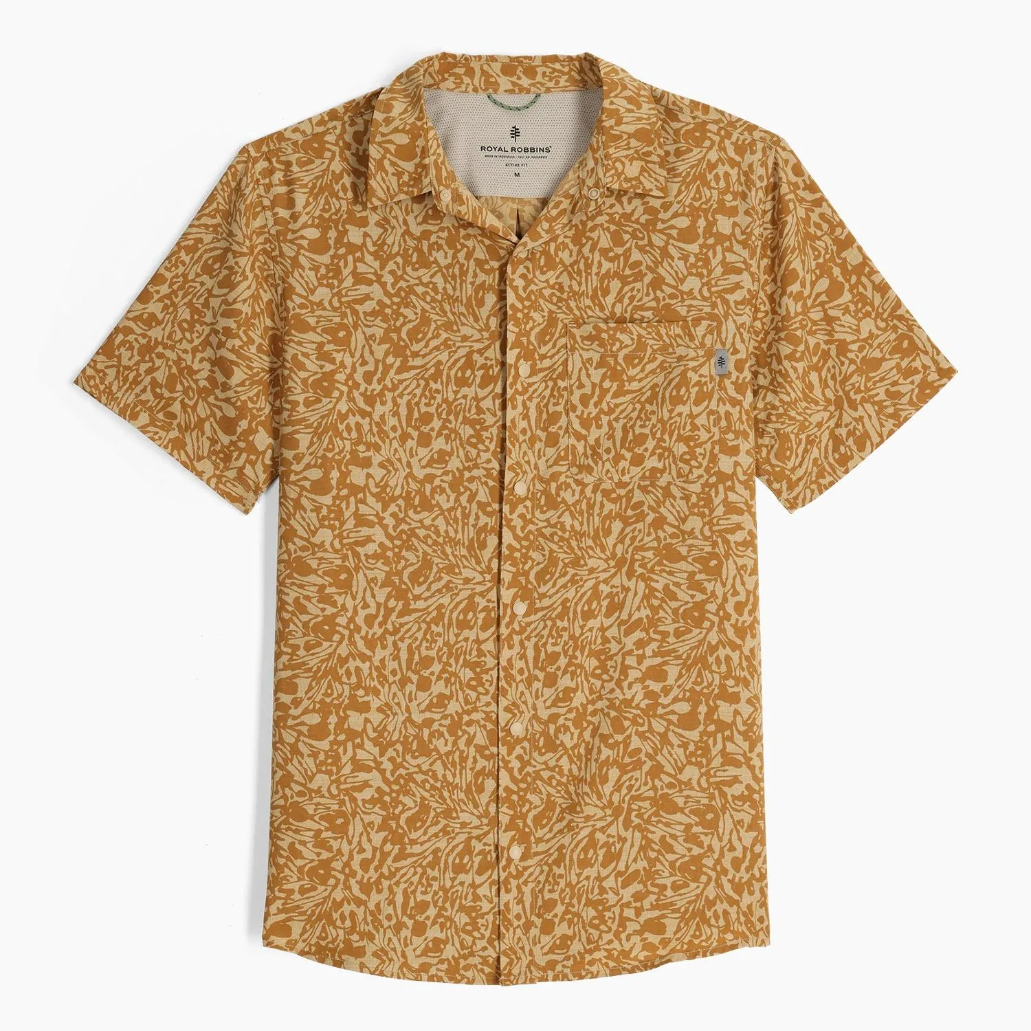 

Рубашка Amp Lite Printed - для мужчин Royal Robbins, Bistre Fortuna Print