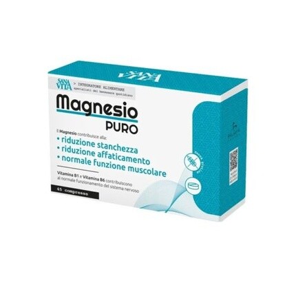 

PALADIN PHARMA Sanavita Magnesium Pure Energy Supplement 45 таблеток