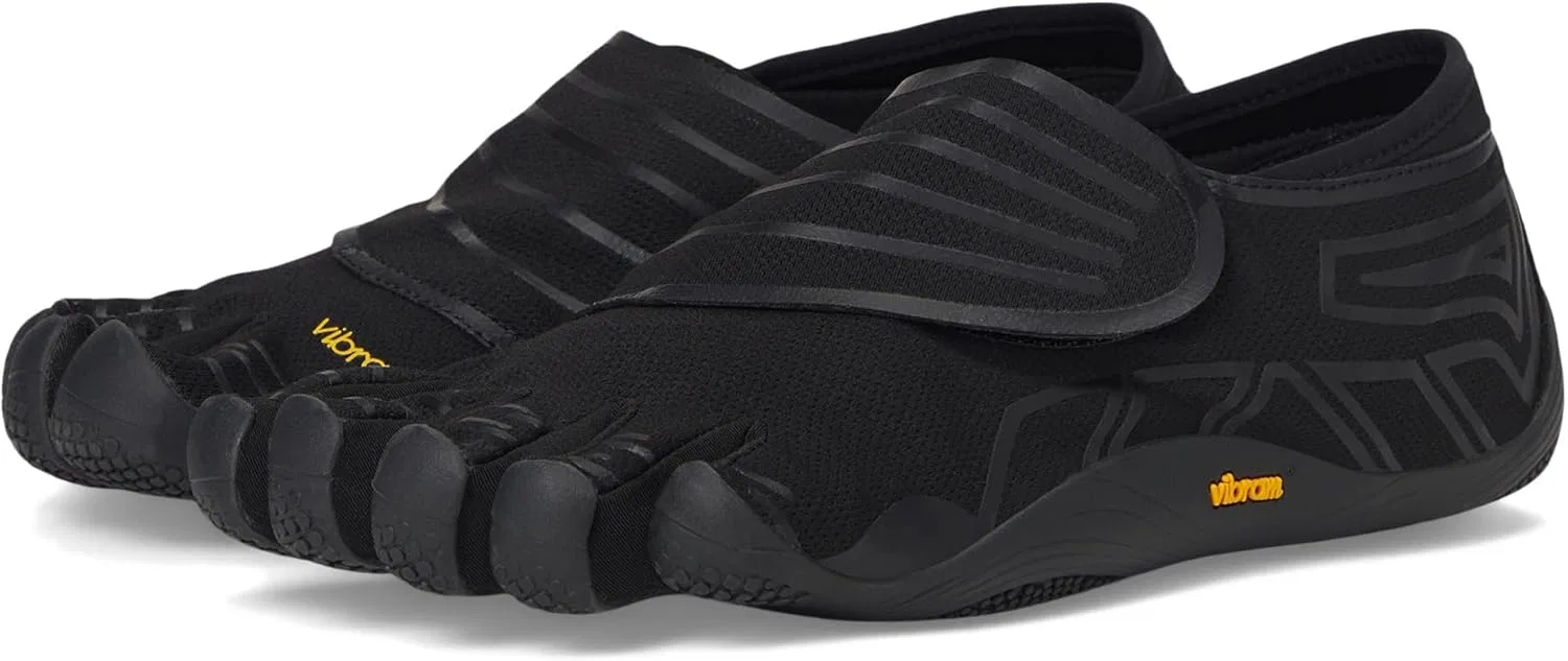Мужские кроссовки Vibram FiveFingers для игры на открытом воздухе, Black
