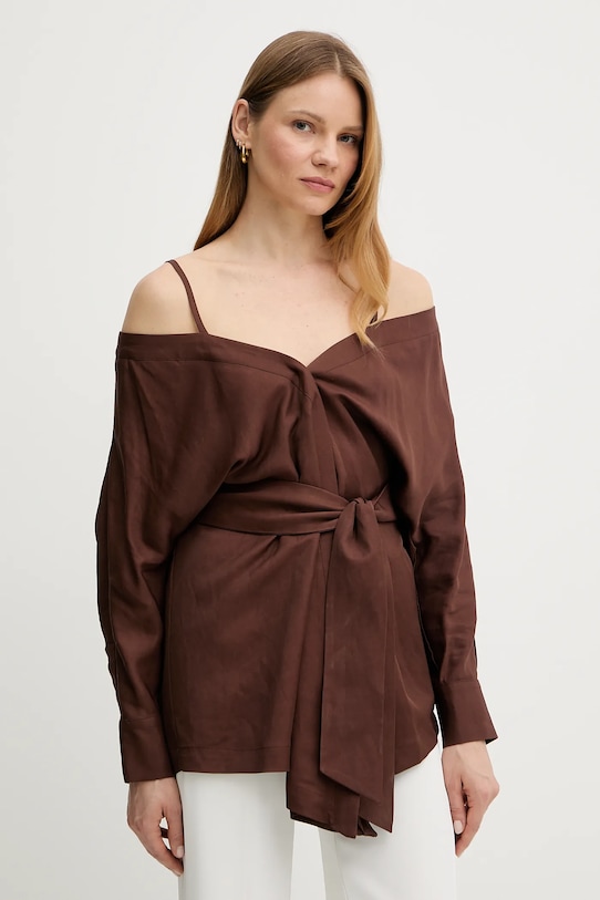 

Блузка GRETA Marciano Guess, коричневый