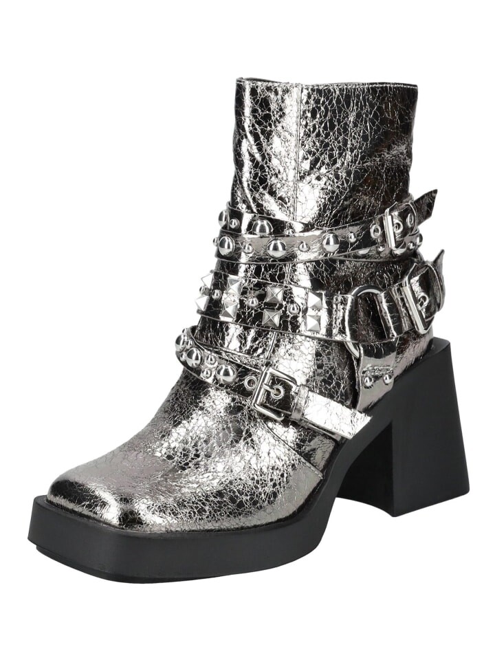 Ботильоны Steve Madden, цвет pewter