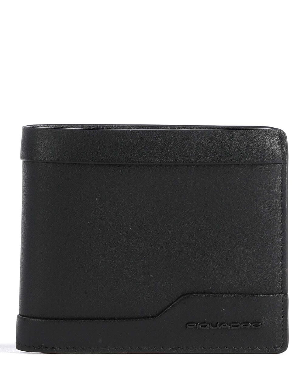 

RFID-кошелек FXP из мягкой яловой кожи Piquadro, черный