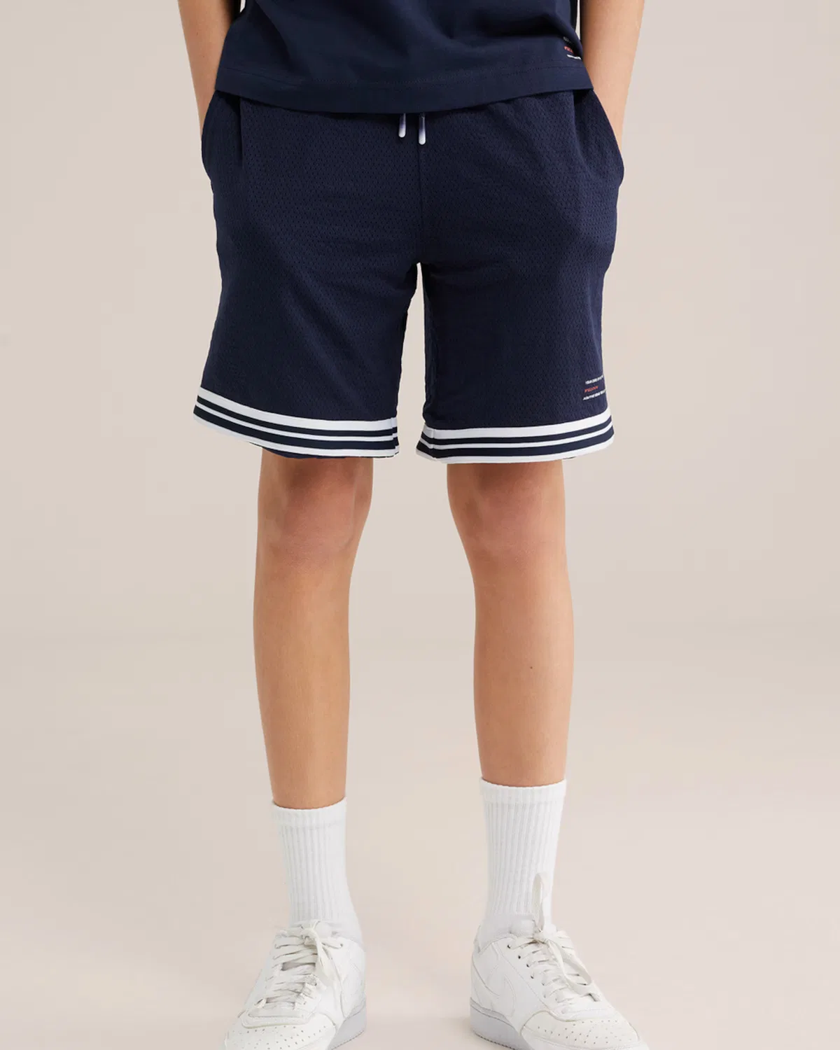 Брюки свободного кроя We Fashion, Dark Blue — фото 3