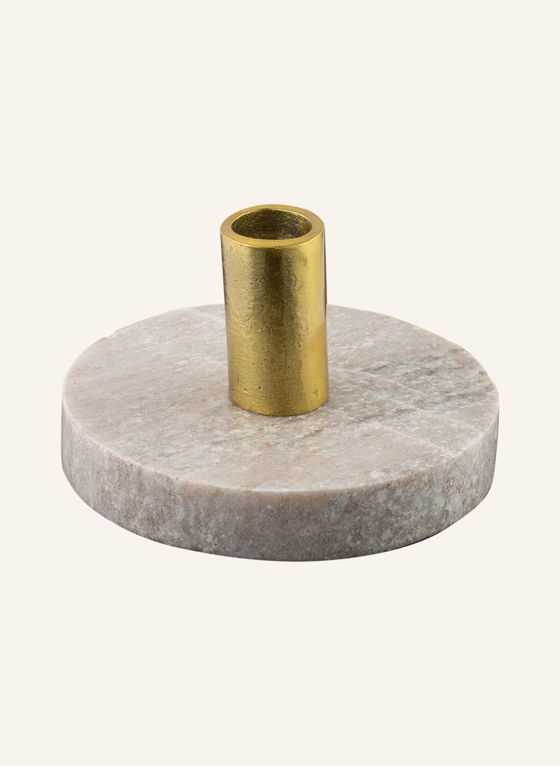 

Подсвечник Hd Collection LINDA, высота 8 см, цвет beige/gold