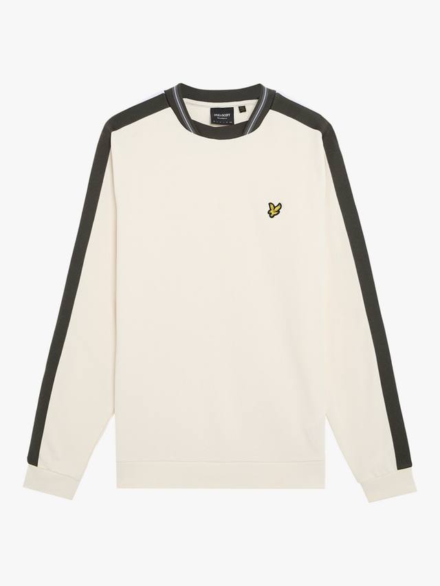 

Толстовка с контрастной тесьмой Lyle & Scott, цвет Natural