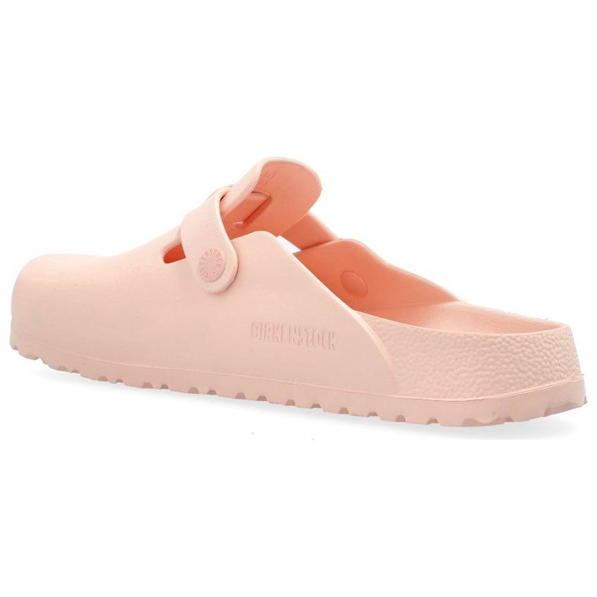 Birkenstock Бостонские противоскользящие тапочки с резиновой подошвой для женщин розовые, цвет Pink — фото 4