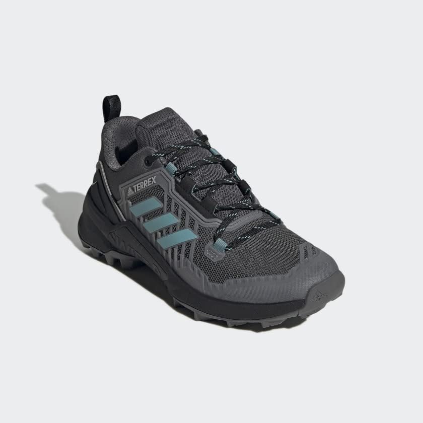 Мужские кроссовки для трейлового бега adidas Terrex Swift R3, серый/мятный — фото 4