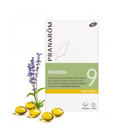 

Pranarom Pranarom Oleocaps 9 Память 30 капсул Pranarôm