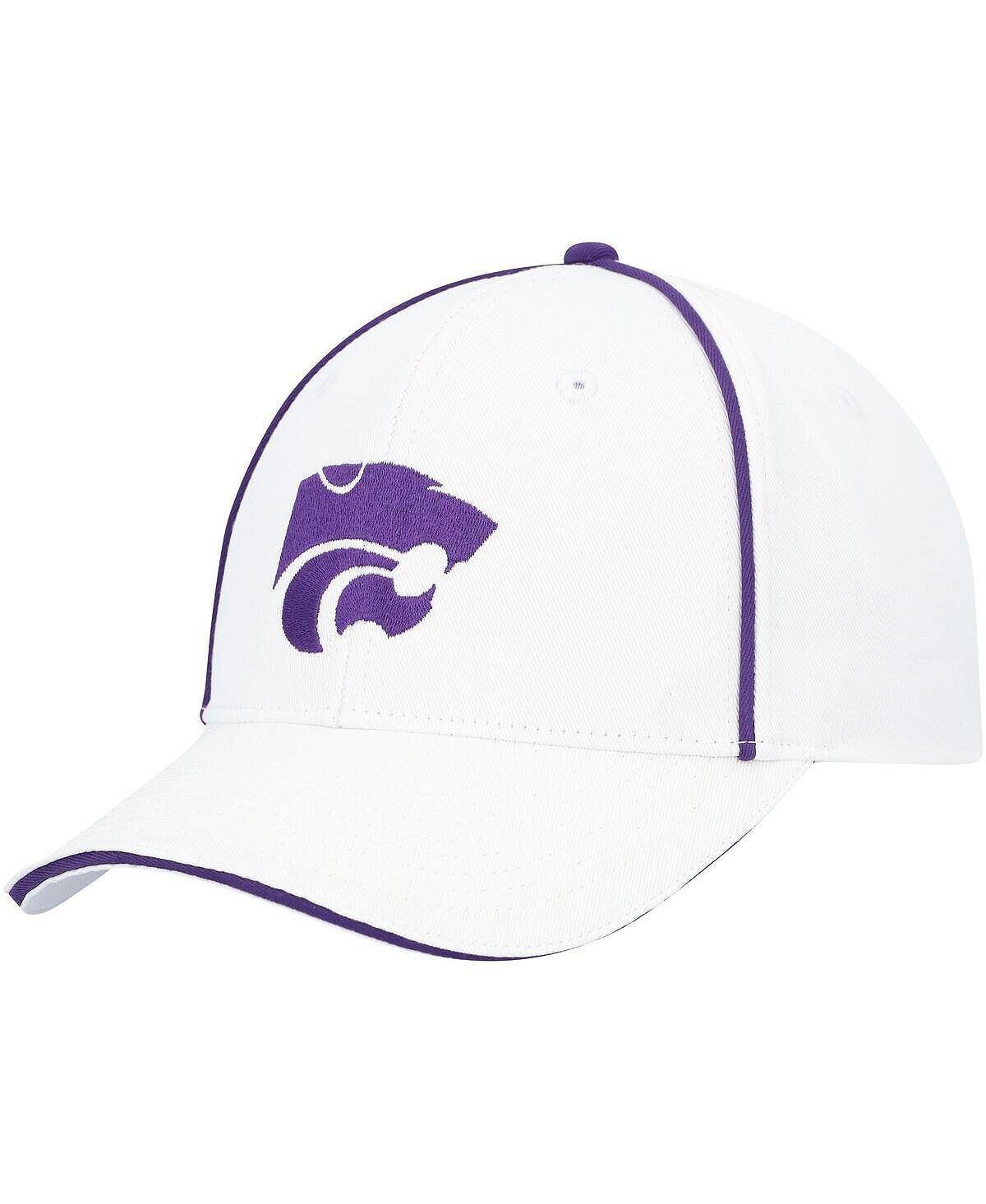 

Мужская белая кепка Kansas State Wildcats Take Your Time Snapback Colosseum