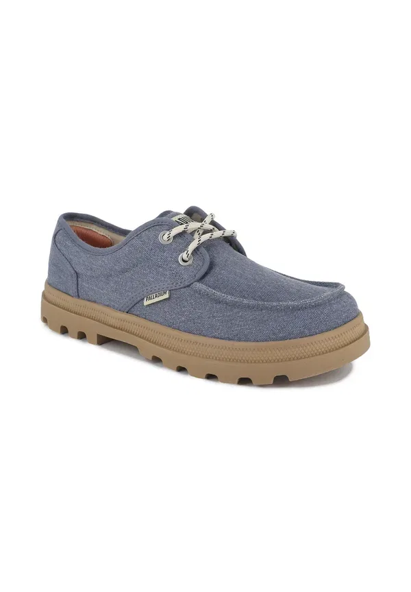Кеды Palladium Casual lace ups, цвет винтажный индиго — фото 2