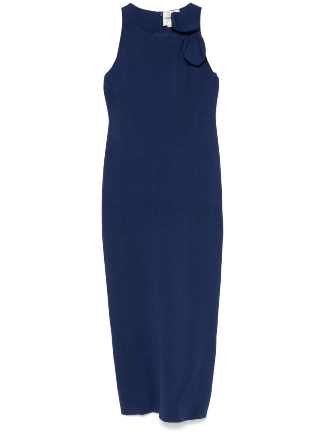 

Roland Mouret трикотажное платье макси с бантом, синий