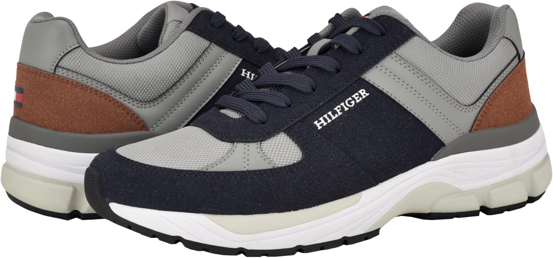

Кроссовки Tommy Hilfiger Paver, цвет Navy/Grey Multi