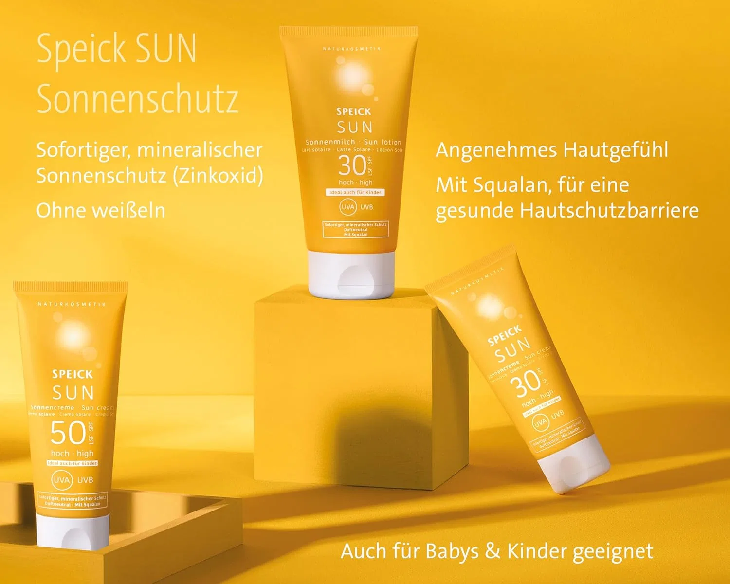 Солнцезащитный крем Speick Sun SPF 30, минеральный, 60 мл Speick — фото 4