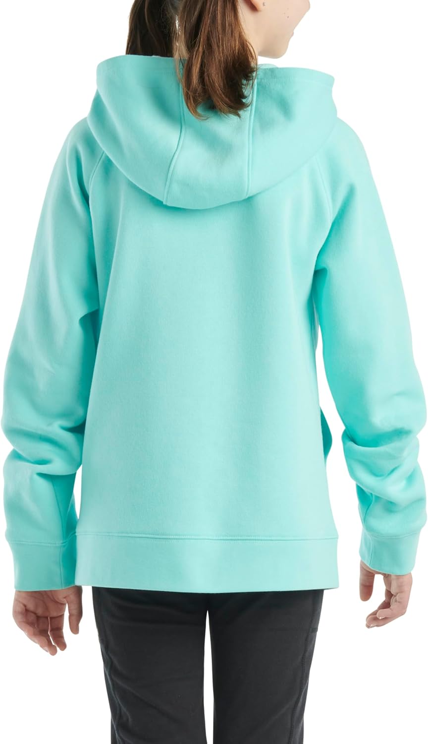 Детская толстовка с длинными рукавами и принтом Carhartt CA7053 для девочек, Aruba Blue — фото 2