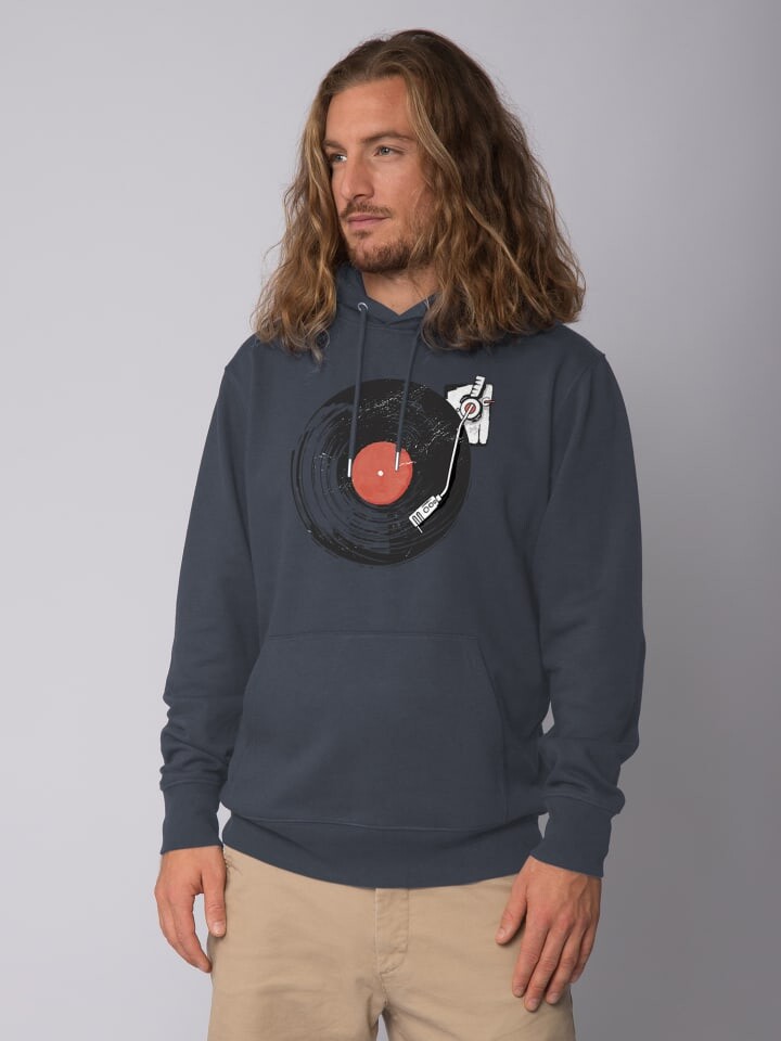 

Толстовка wat Apparel Sweatshirt Schallplatte, цвет India Ink Grey