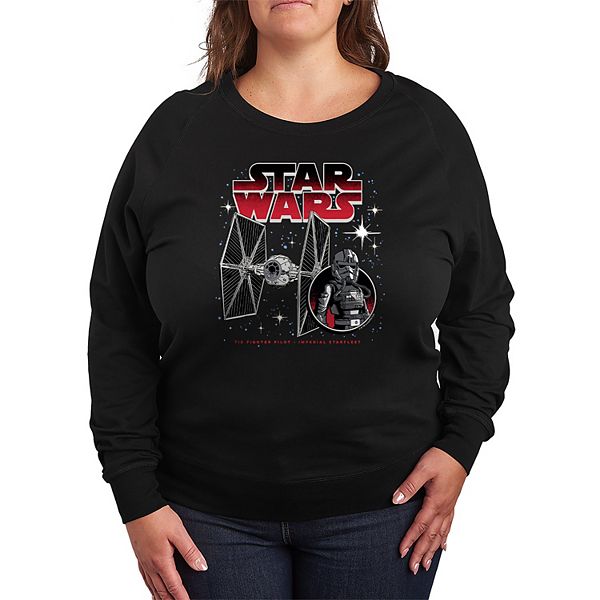 

Футболка с длинным рукавом Plus size Tie Fighter Pilot Star Wars, Black, Черный, Футболка с длинным рукавом Plus size Tie Fighter Pilot Star Wars, Black