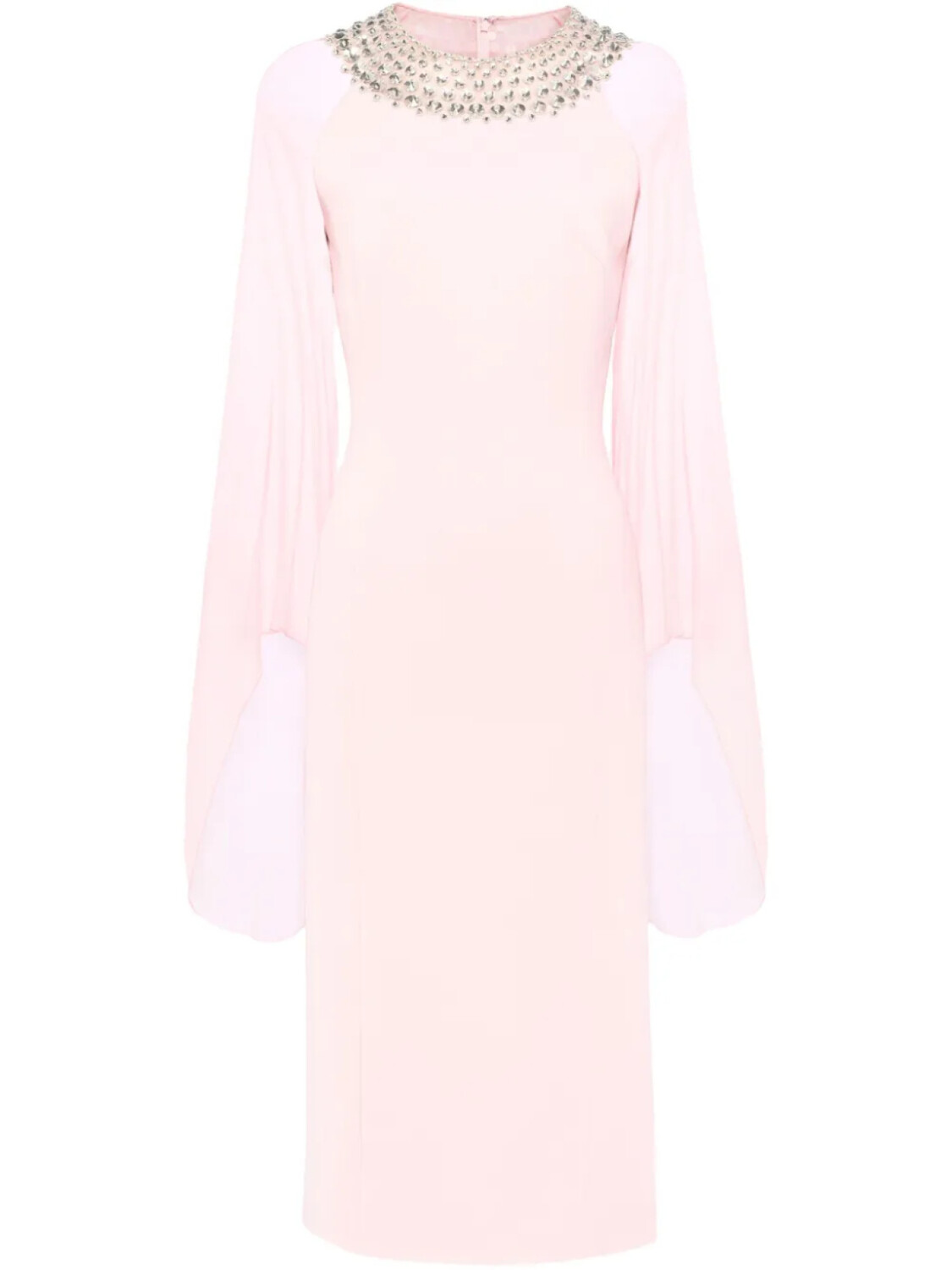 

Платье миди Jenny Packham Sunbeams, розовый