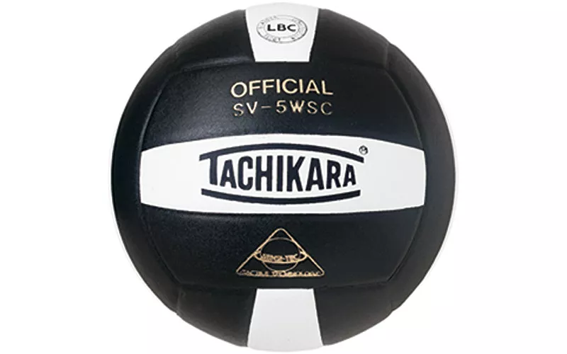 

Tachikara SV-5WSC Закрытый волейбольный мяч, черный/белый