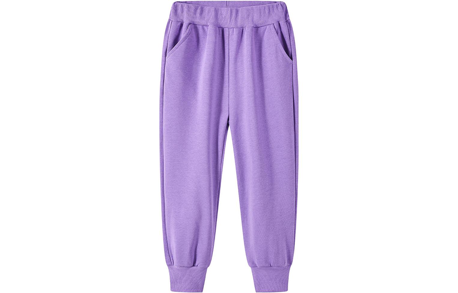 

Disney Детские вязаные спортивные штаны Purple