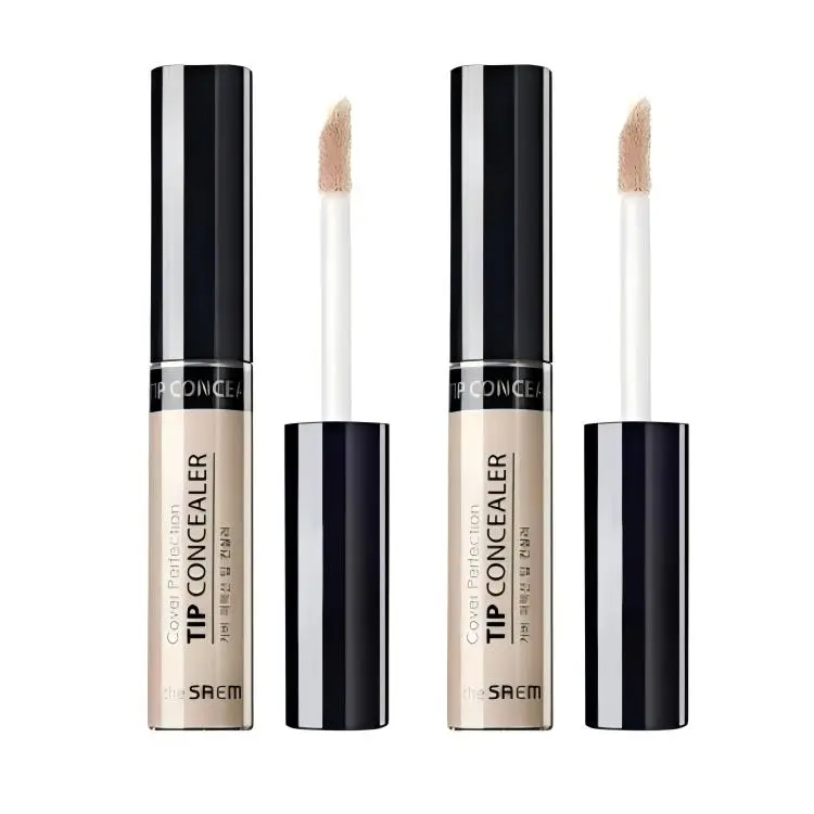 

Шелковистые консилеры Waterproof макияж безупречный стойкий для всех типов кожи 6,5г The Saem