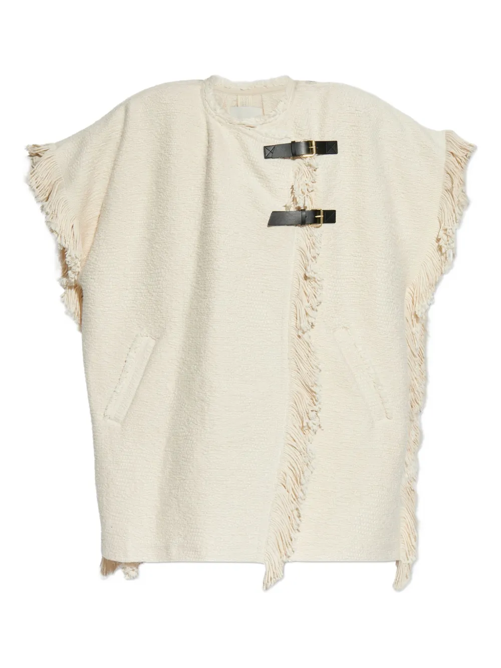 

Пальто Greya с бахромой ISABEL MARANT, нейтральный