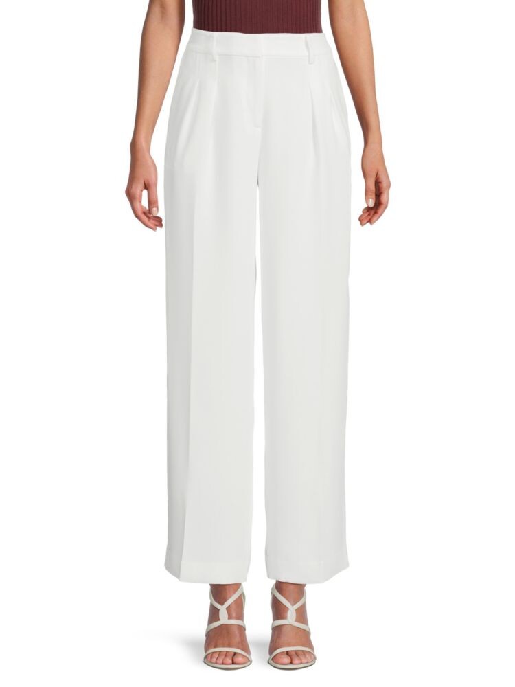 

Широкие брюки с высокой посадкой Karl Lagerfeld Paris, цвет Soft White