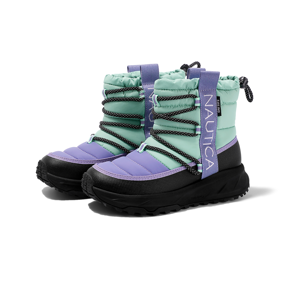 NAUTICA Ботинки High top Kids' Snow Boots Mint Green Teenagers — фото 2