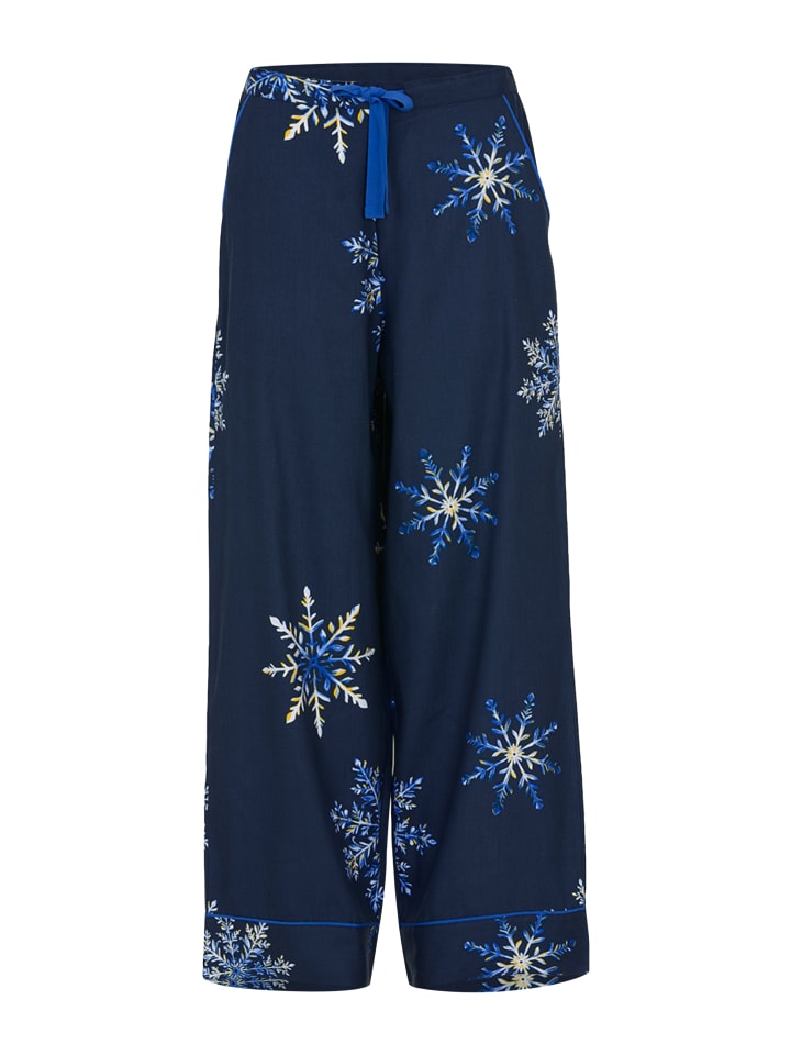 

Пижамные штаны Frosty Pyjama Bottoms в цвете темно-синий Cyberjammies