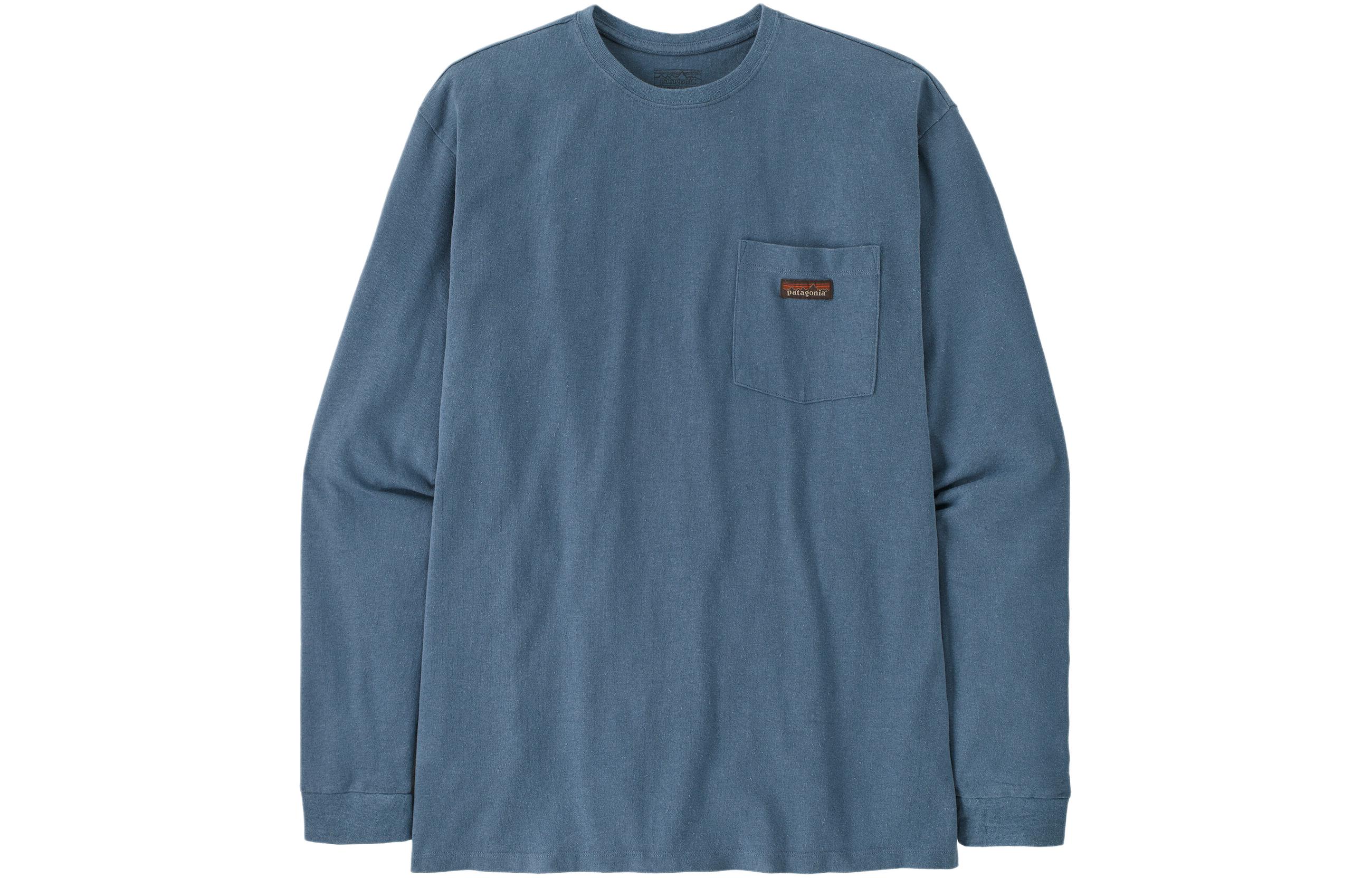 Мужская футболка с длинными рукавами Patagonia, синий