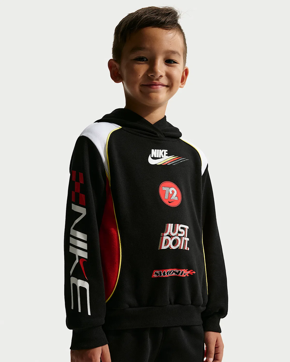 Детская толстовка Nike Sportswear Victory Lap, Black