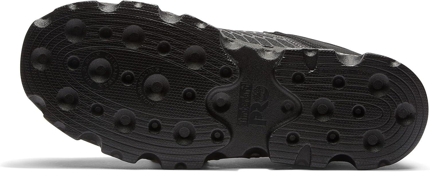 Timberland PRO мужские промышленные и строительные ботинки Powertrain Sport Alloy-Toe EH, Black/Grey-2024 New — фото 4
