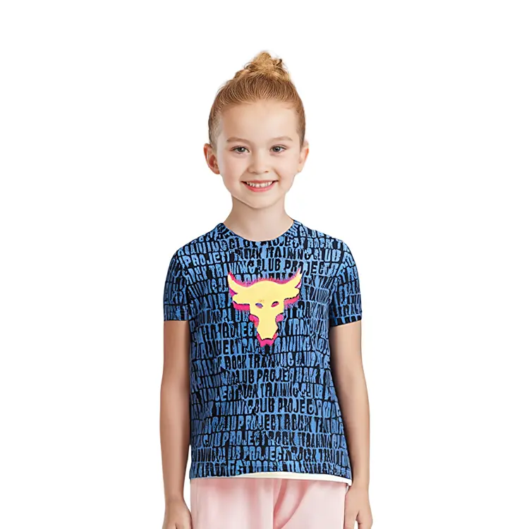 Детская футболка Under Armour, синий — фото 2