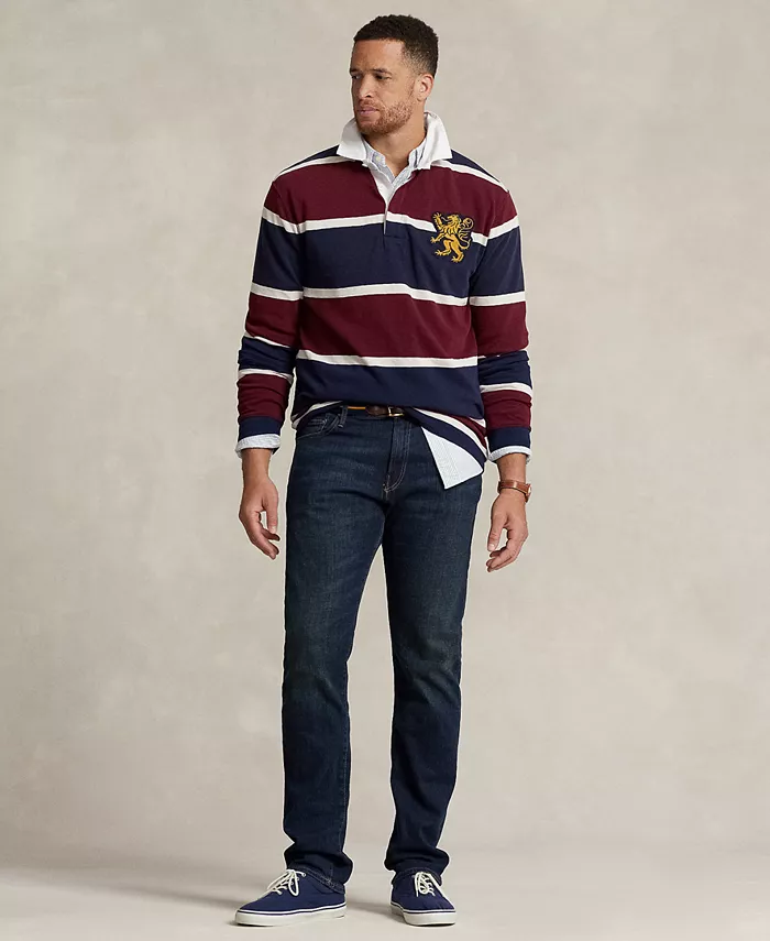 

Мужские джинсы Big & Tall Hampton Relaxed Straight Polo Ralph Lauren, синий