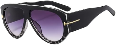 

Солнцезащитные очки в стиле ретро 2027 для женщин и мужчин, зеленая оправа с леопардовым принтом, модные солнцезащитные очки с защитой от УФ-излучения UV400 MTZJH, Black Demi Grey