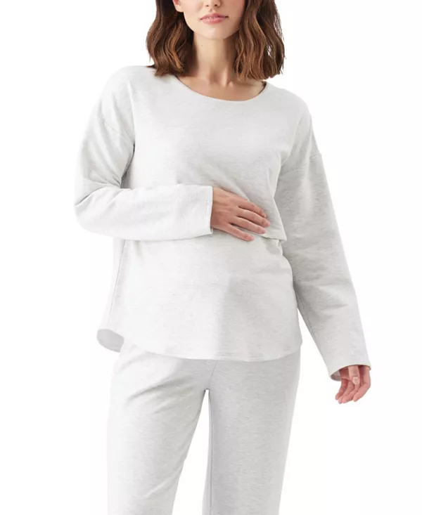 

Очень мягкая майка для кормящих мам Ripe Maternity, белый