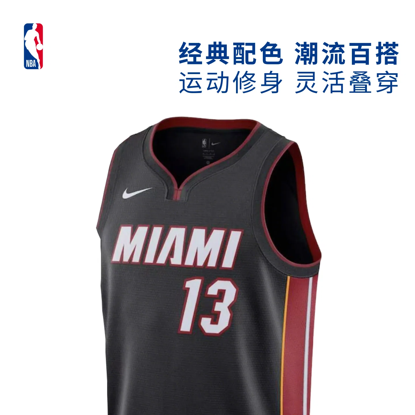 Футболка баскетбольная NBA Unisex Nike, Black — фото 4