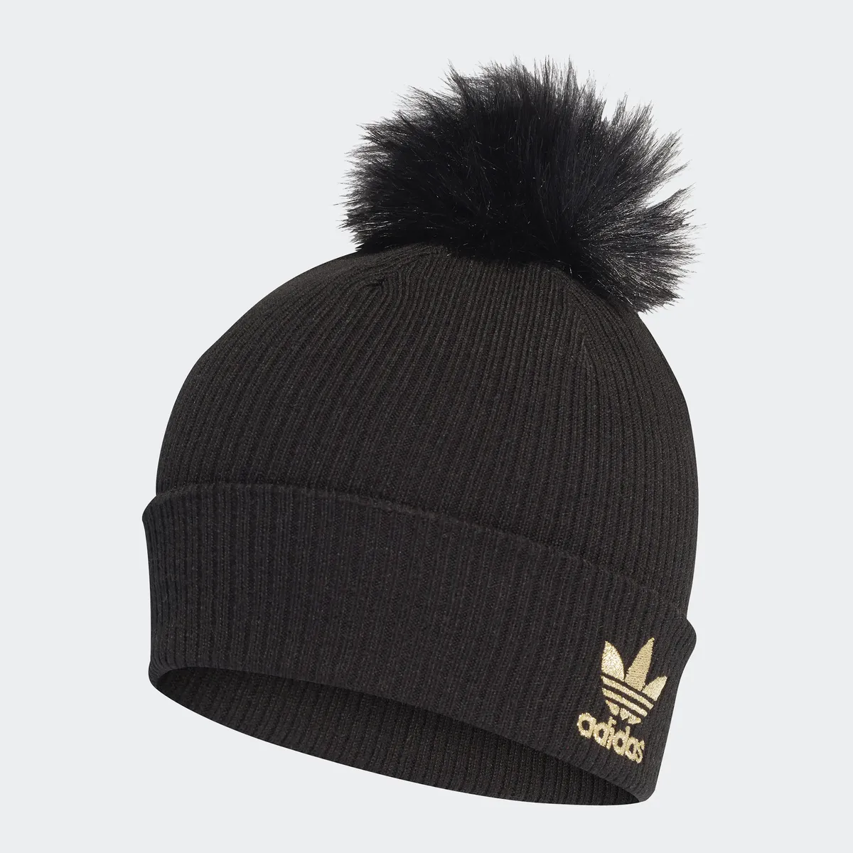 

Бейсбольная кепка Adidas Originals "ШАПКА BOMME ИЗ ИСКУССТВЕННОГО МЕХА", цвет Black / Metallicllic Gold