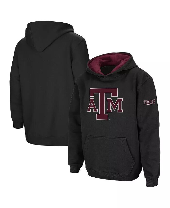

Толстовка с капюшоном Big Boys Texas A&M Aggies Big Logo Stadium Athletic, черный
