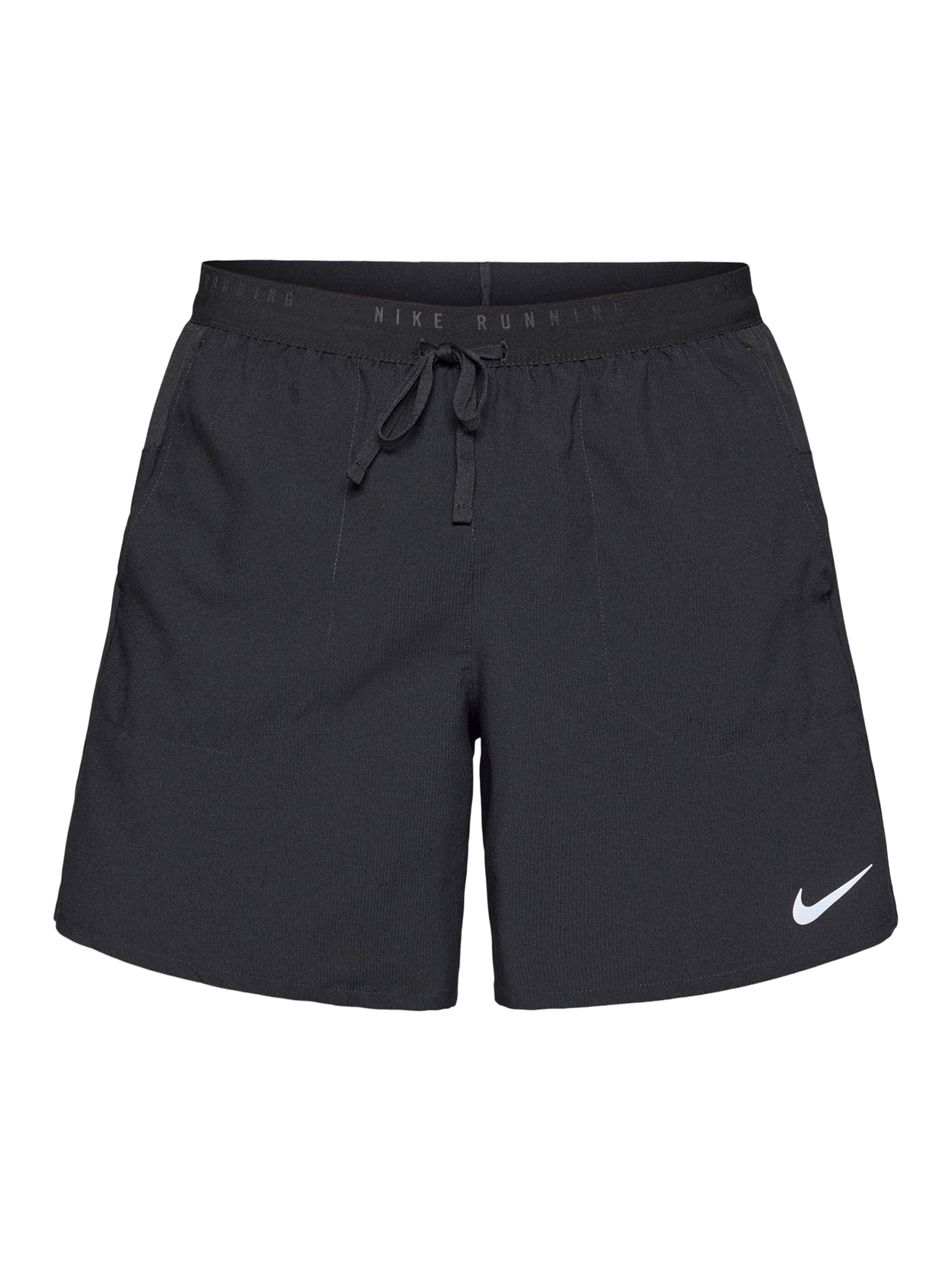 

NIKE Шорты для тренировок свободного кроя 'M NK DF STRIDE 7IN BF SHORT' в черном цвете