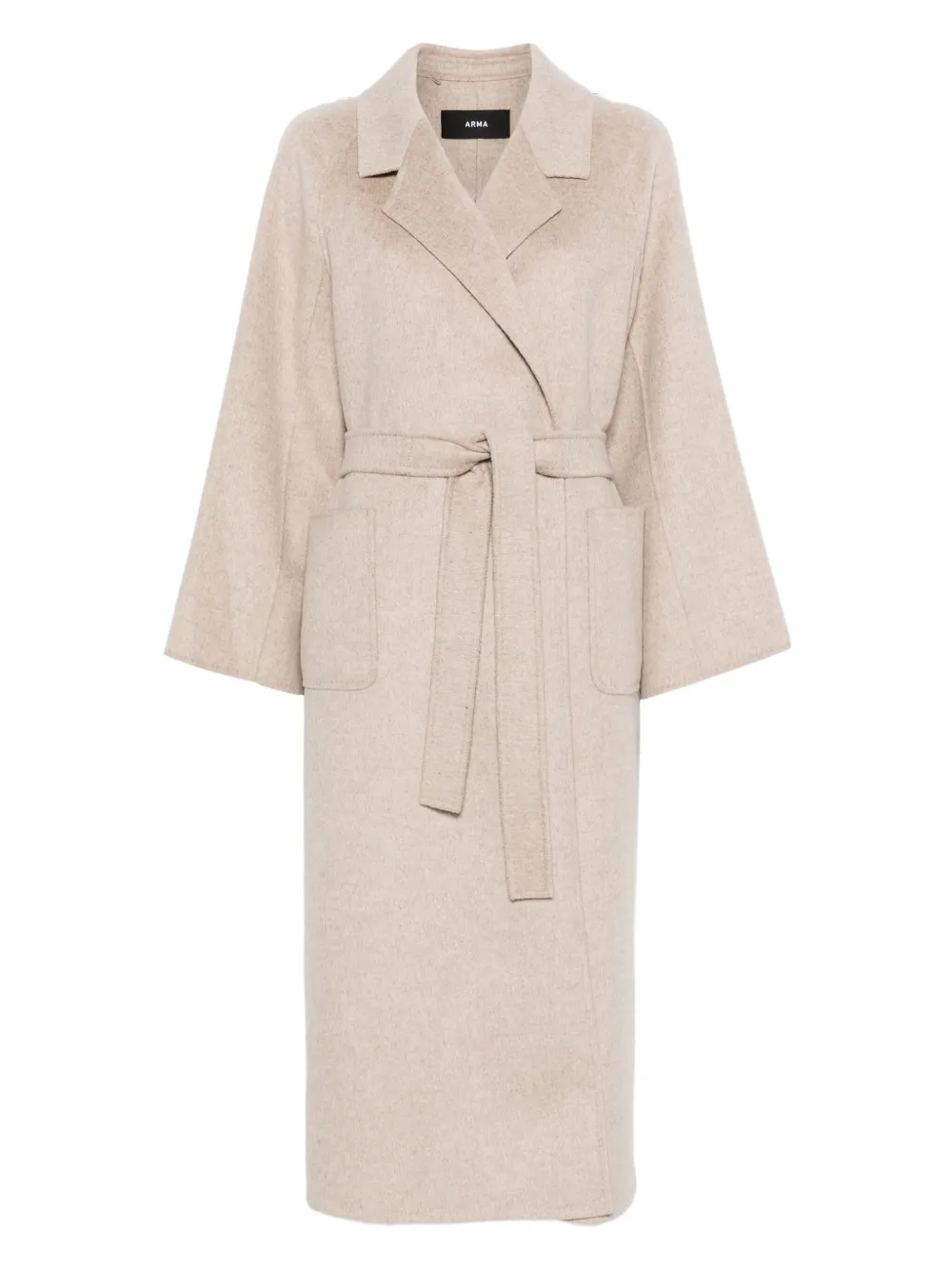 

Пальто с поясом Arma, нейтральный