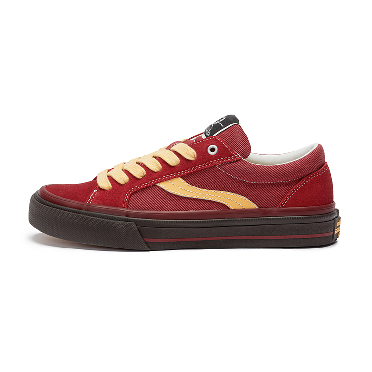 

Кроссовки oddCIRKUS Astley Pro Skateboarding Shoes Unisex Low-top, темно-красный