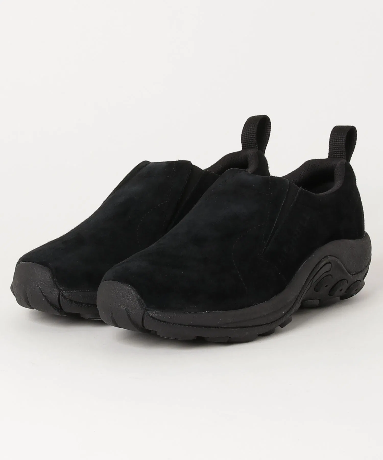 Унисекс зимние сникеры из замши MERRELL Jungle Moc Ice+ чёрные