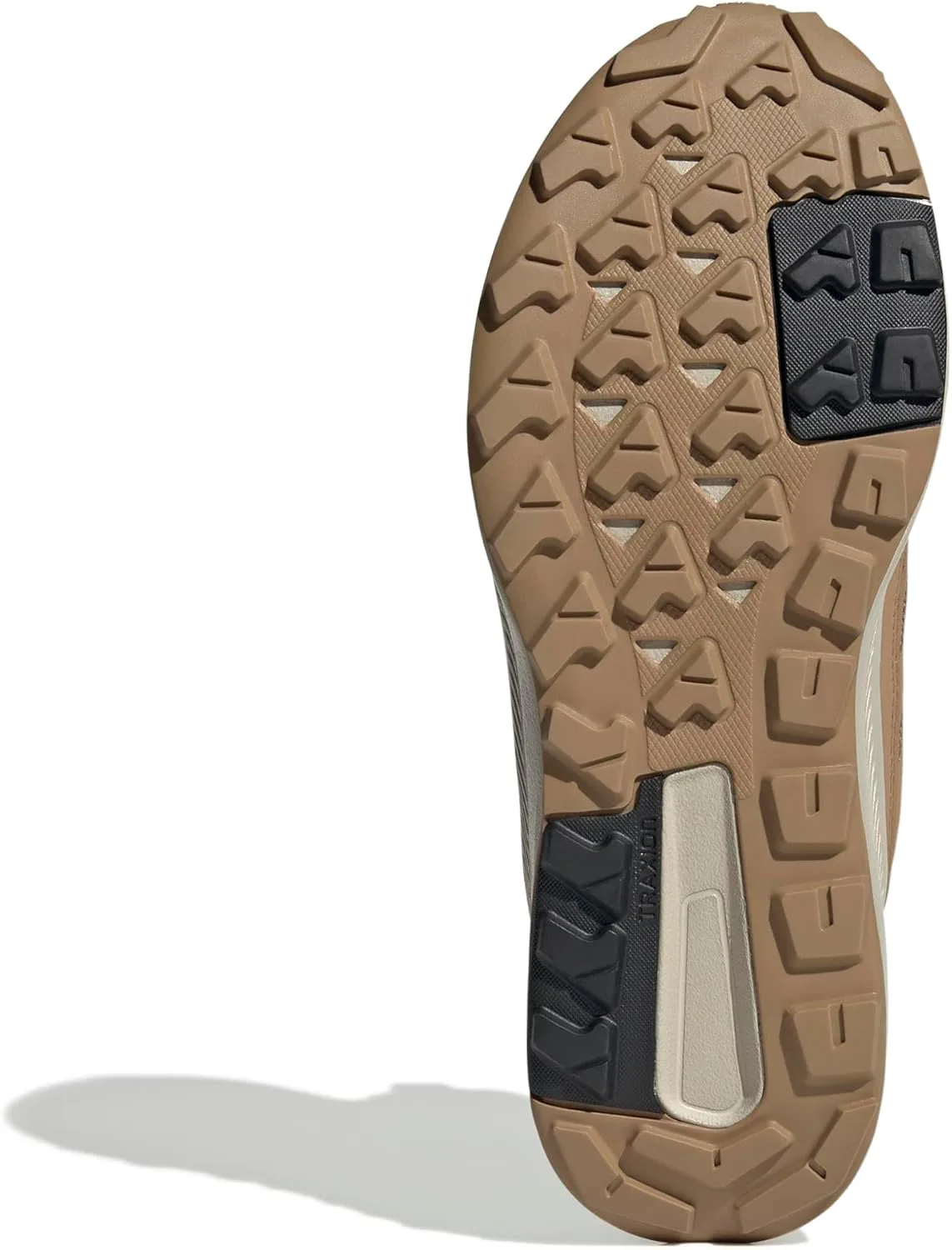 Мужские кроссовки для хайкинга Adidas Terrex Anylander Climawarm + - коричневые, черный — фото 4