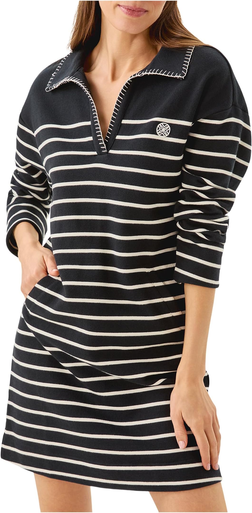 

Женское платье Corvaya Lilly Pulitzer, Noir Legacy Stripe