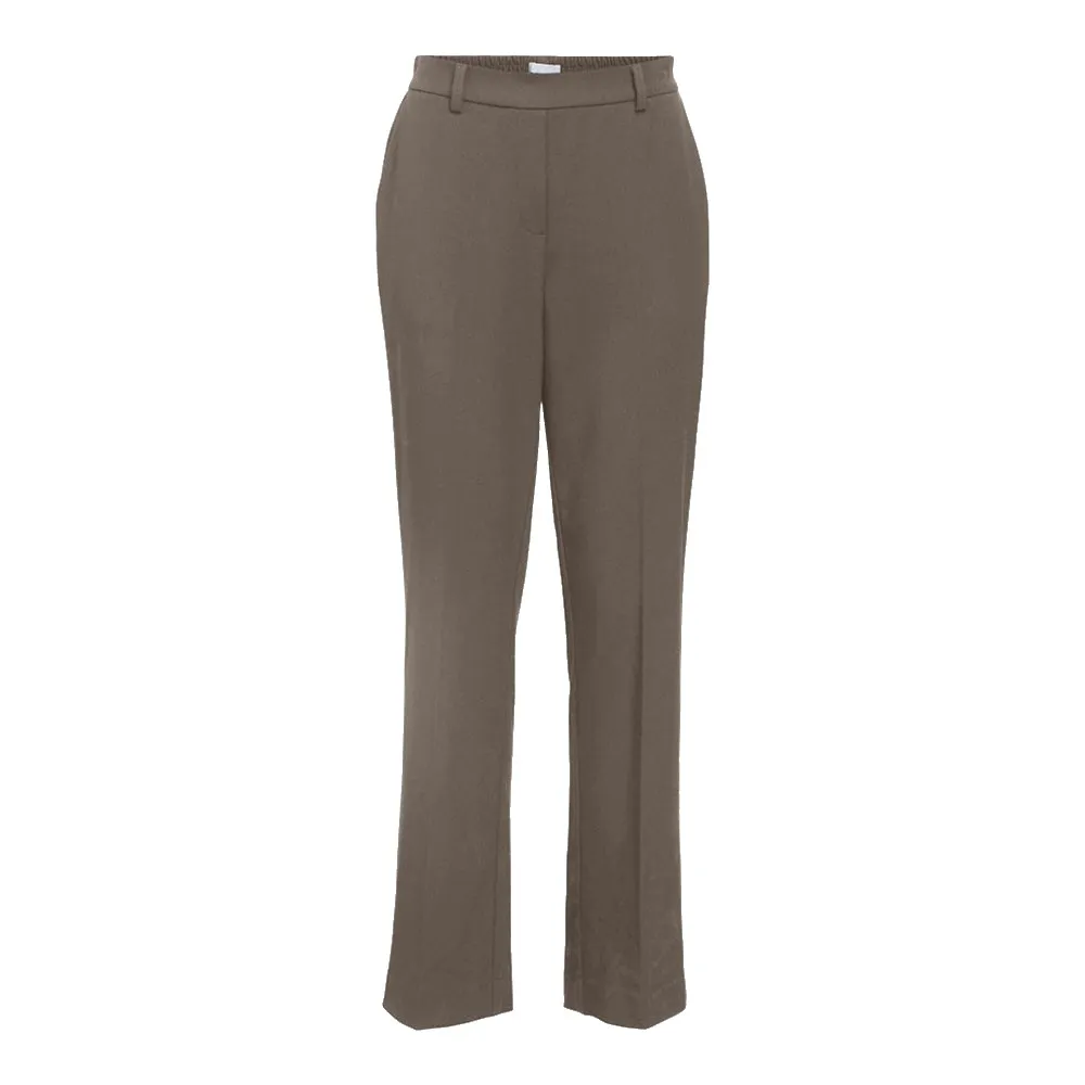 

Брюки Object Lisa Straight Fit, коричневый
