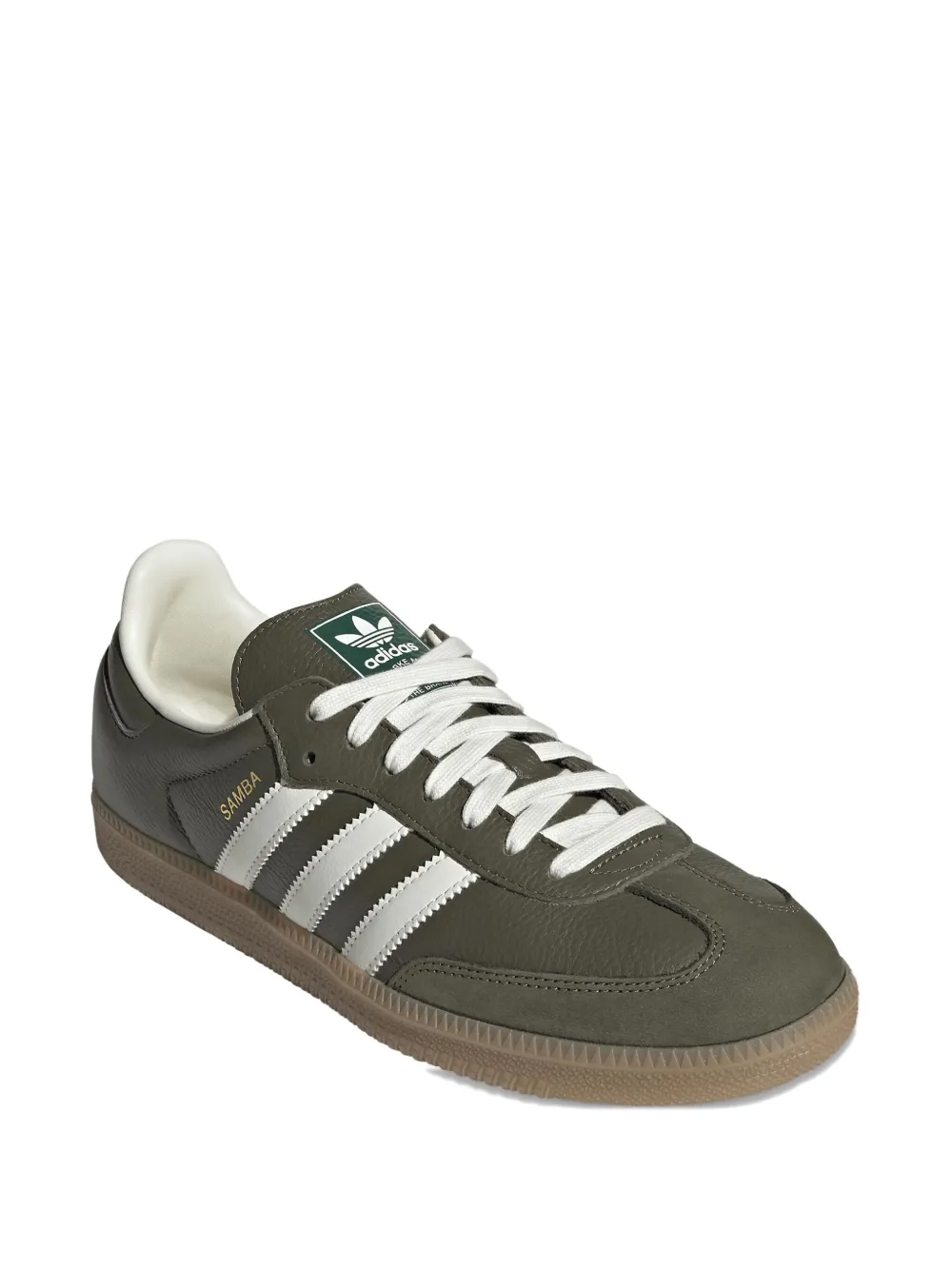 Кроссовки Samba OG Adidas, зеленый — фото 2