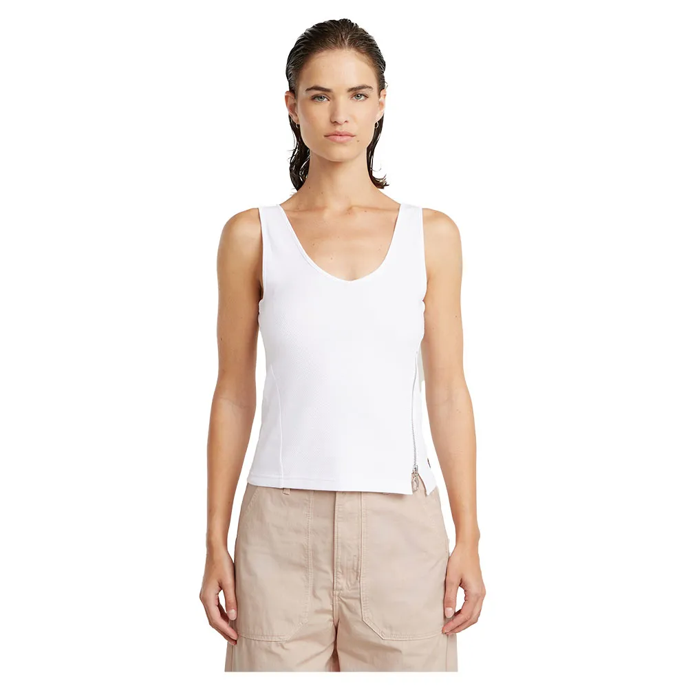 

Футболка без рукавов G-Star Asymmetrical Slim, белый