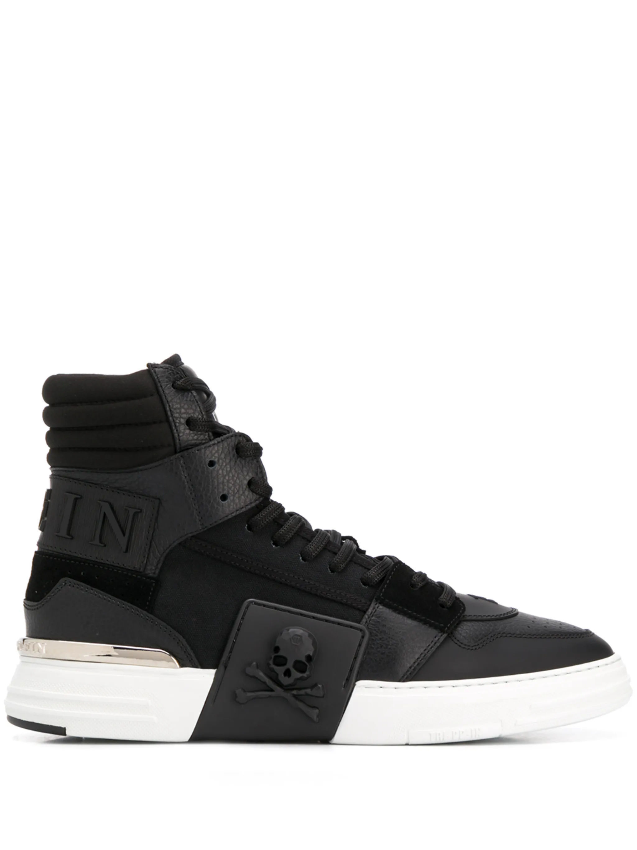 

Высокие кроссовки Phantom Kick$ Philipp Plein, черный